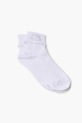Rhinestone Hello Kitty Crew Socks