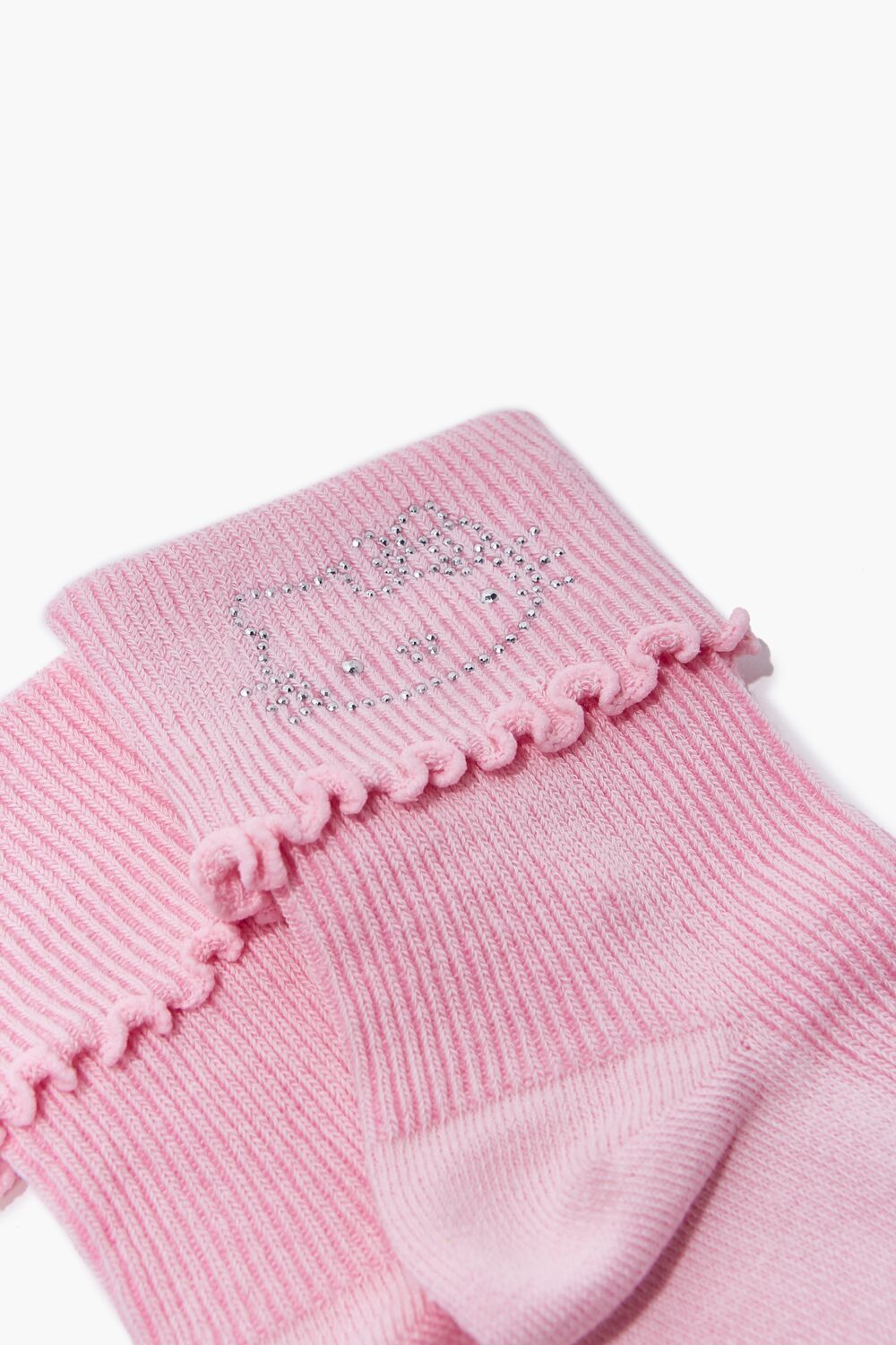 Rhinestone Hello Kitty Crew Socks