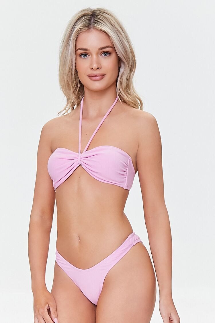 Terry Cloth Bikini Bottoms