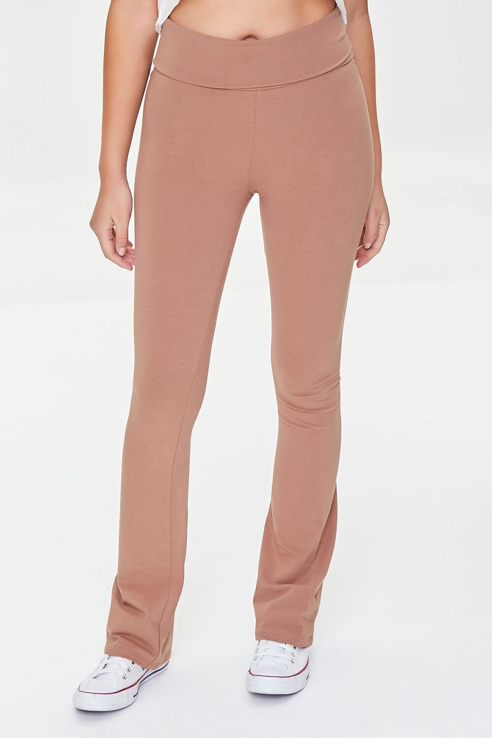 Foldover Flare Leggings
