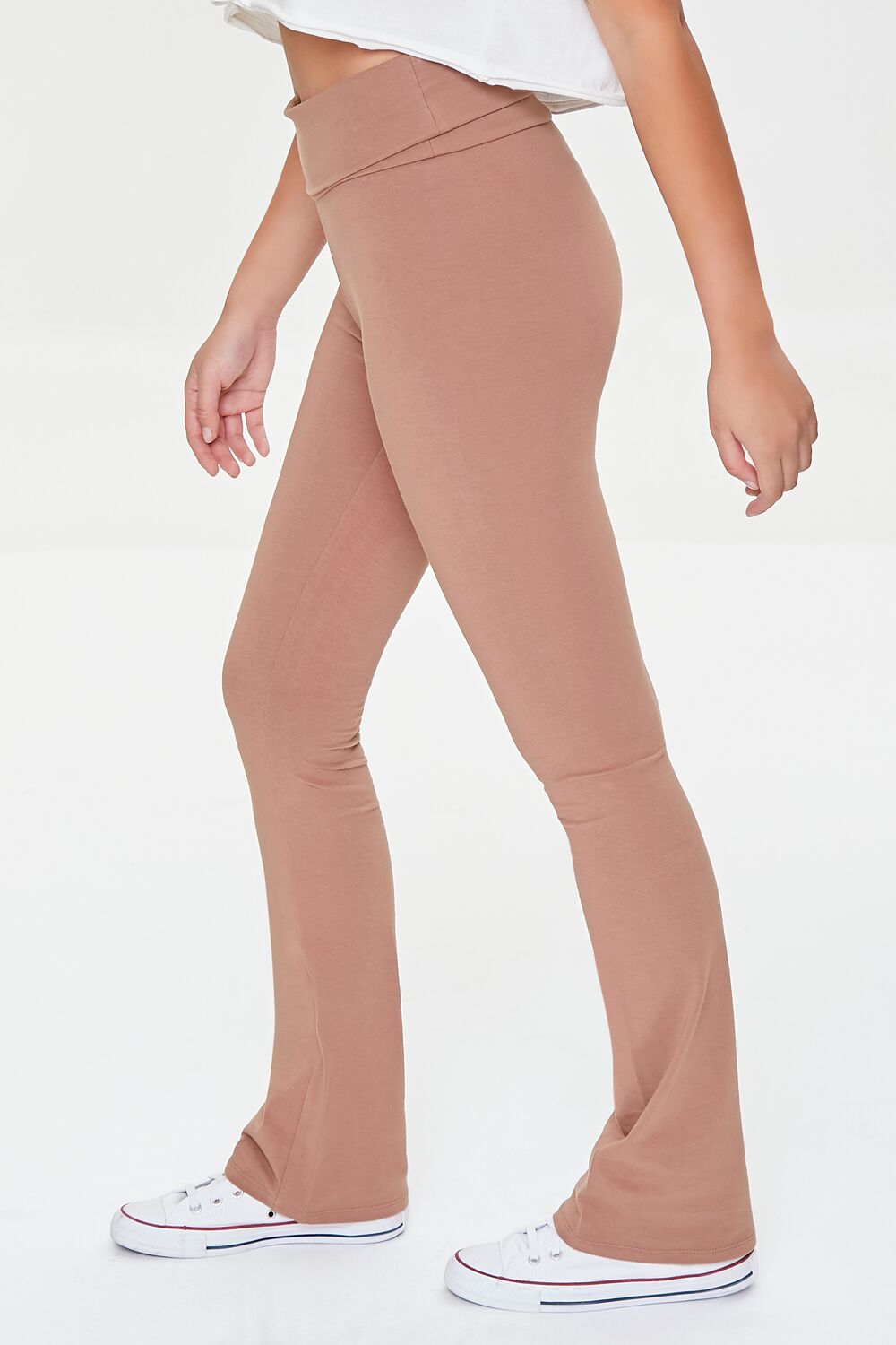 Foldover Flare Leggings