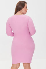 Plus Size Bodycon Mini Dress