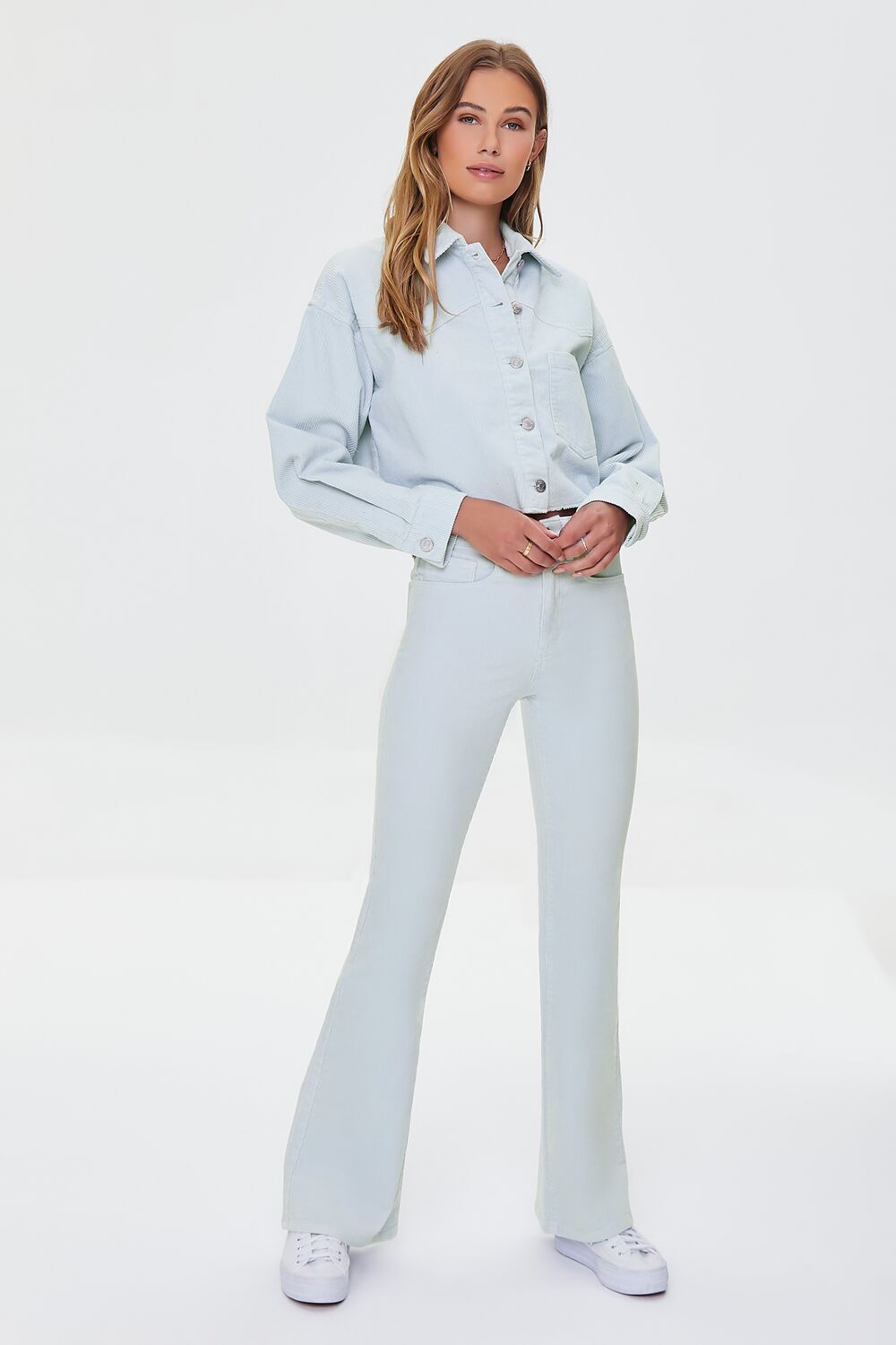 Corduroy Flare Pants