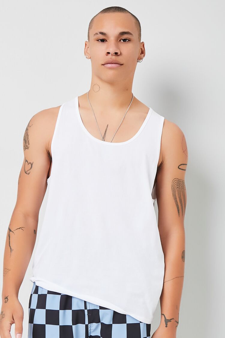 Basic Scoop-Neck Tank Top