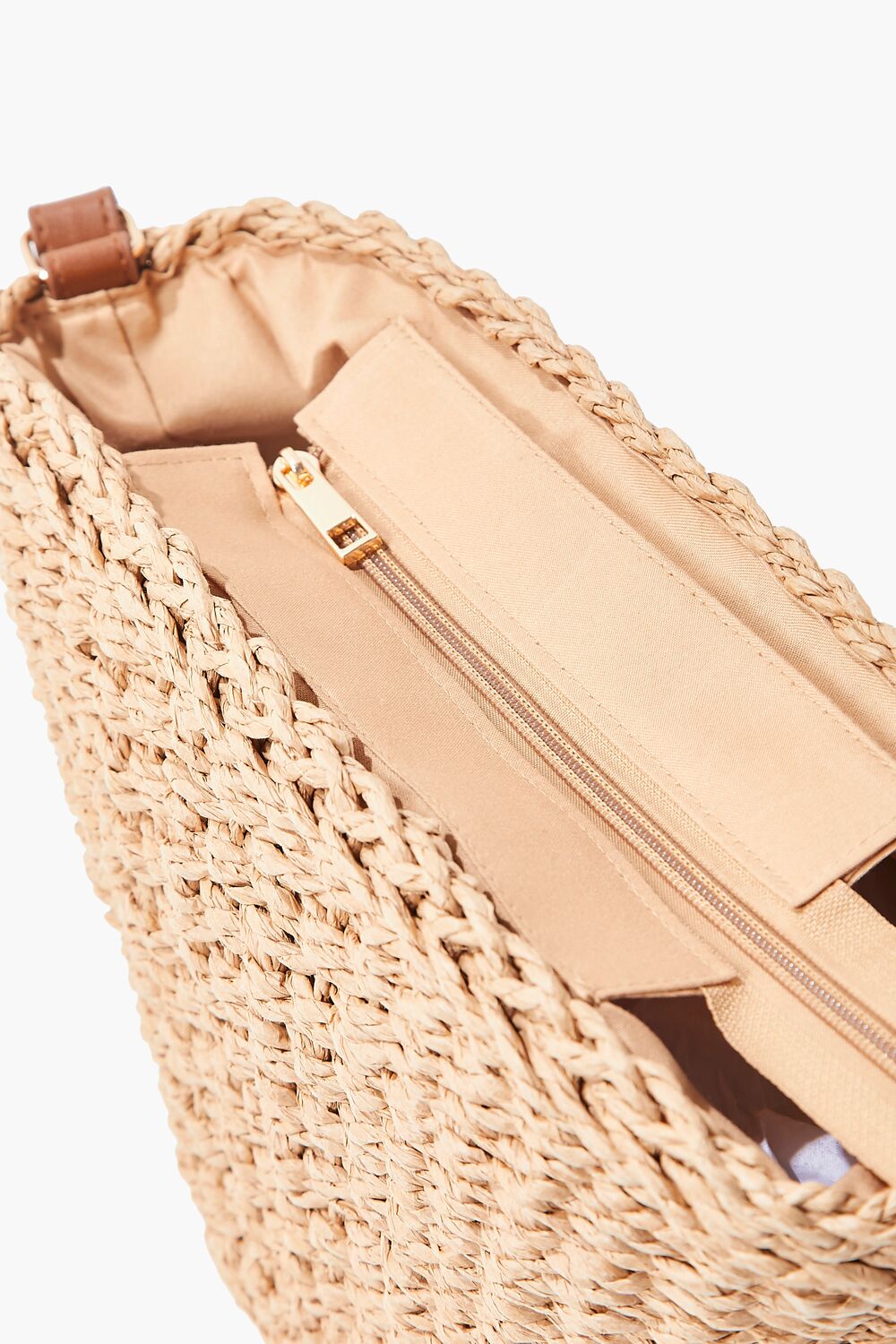 Basketwoven Crossbody Bag