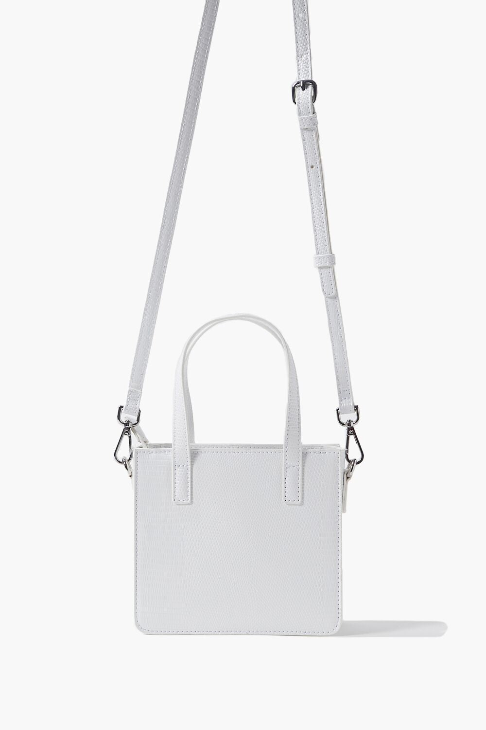 Faux Croc Leather Tote Bag