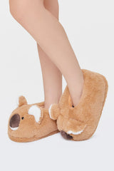Plush Koala Indoor Slippers