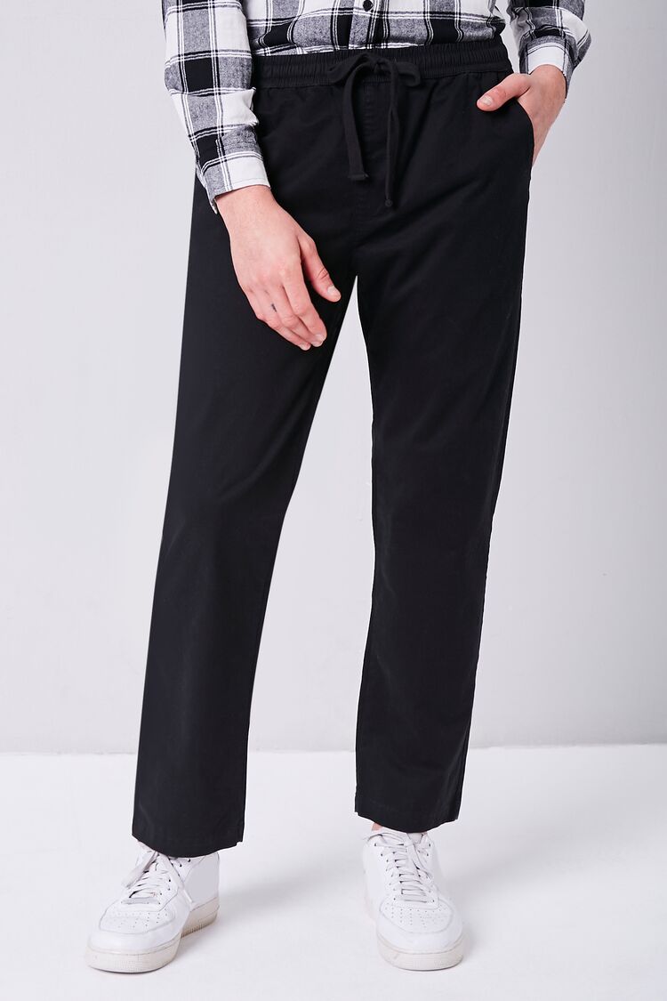 Drawstring Tapered Pants
