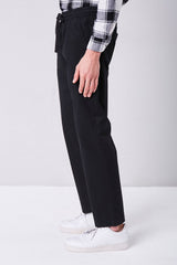 Drawstring Tapered Pants