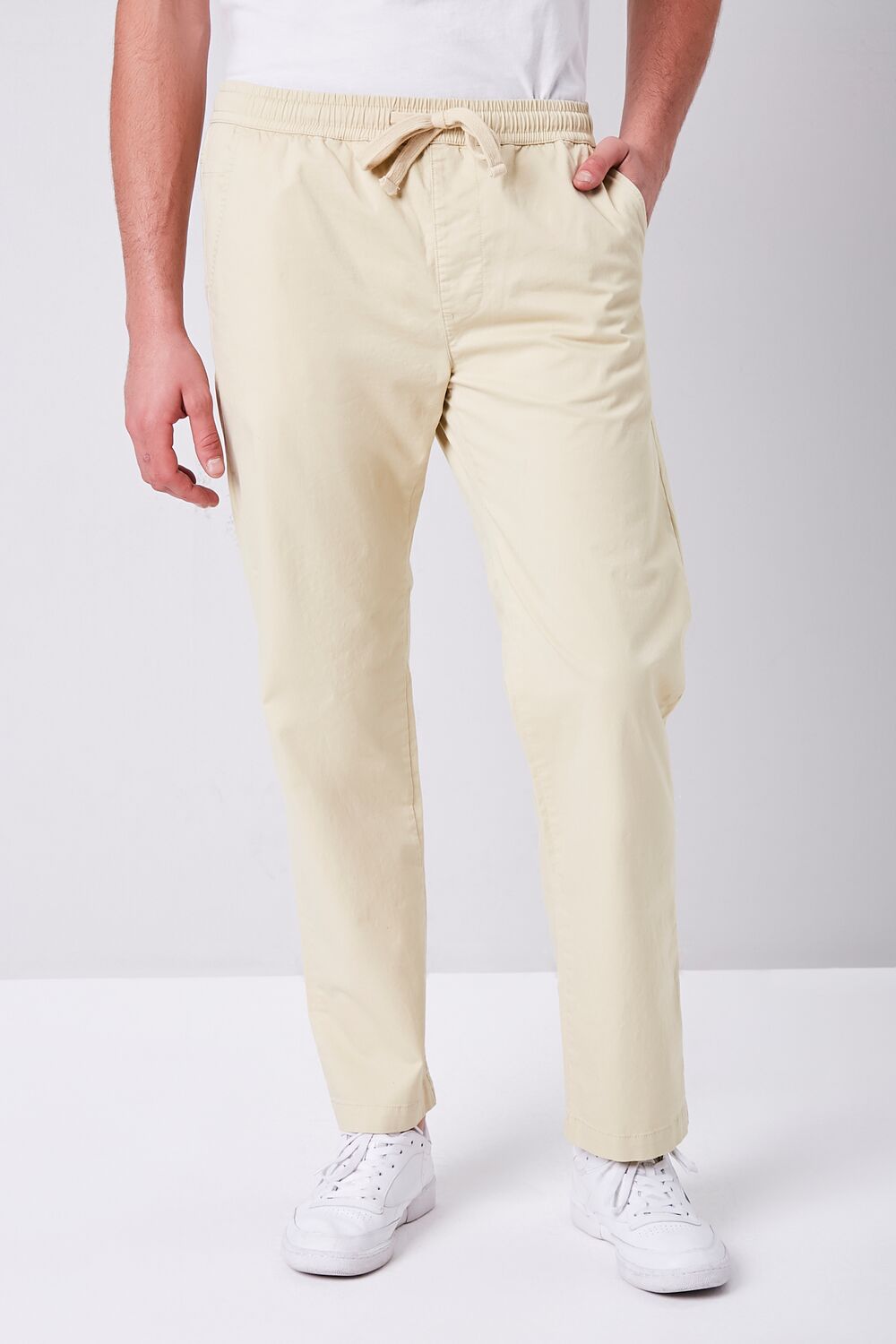Drawstring Tapered Pants