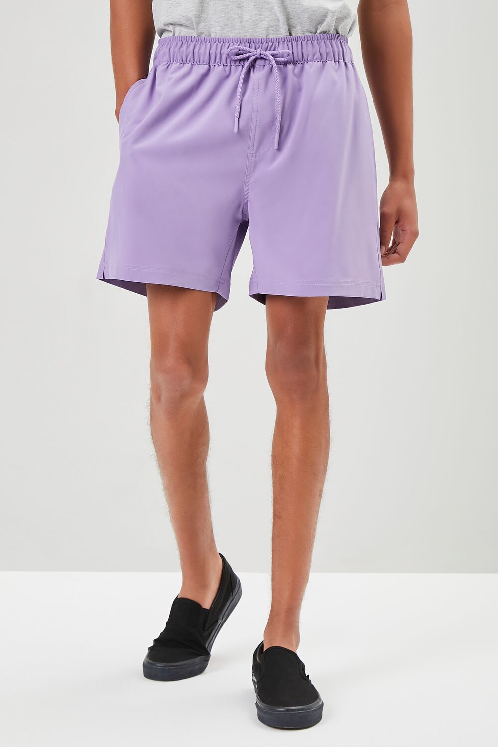 Drawstring Swim Trunks