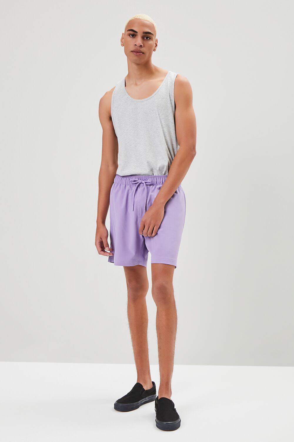 Drawstring Swim Trunks