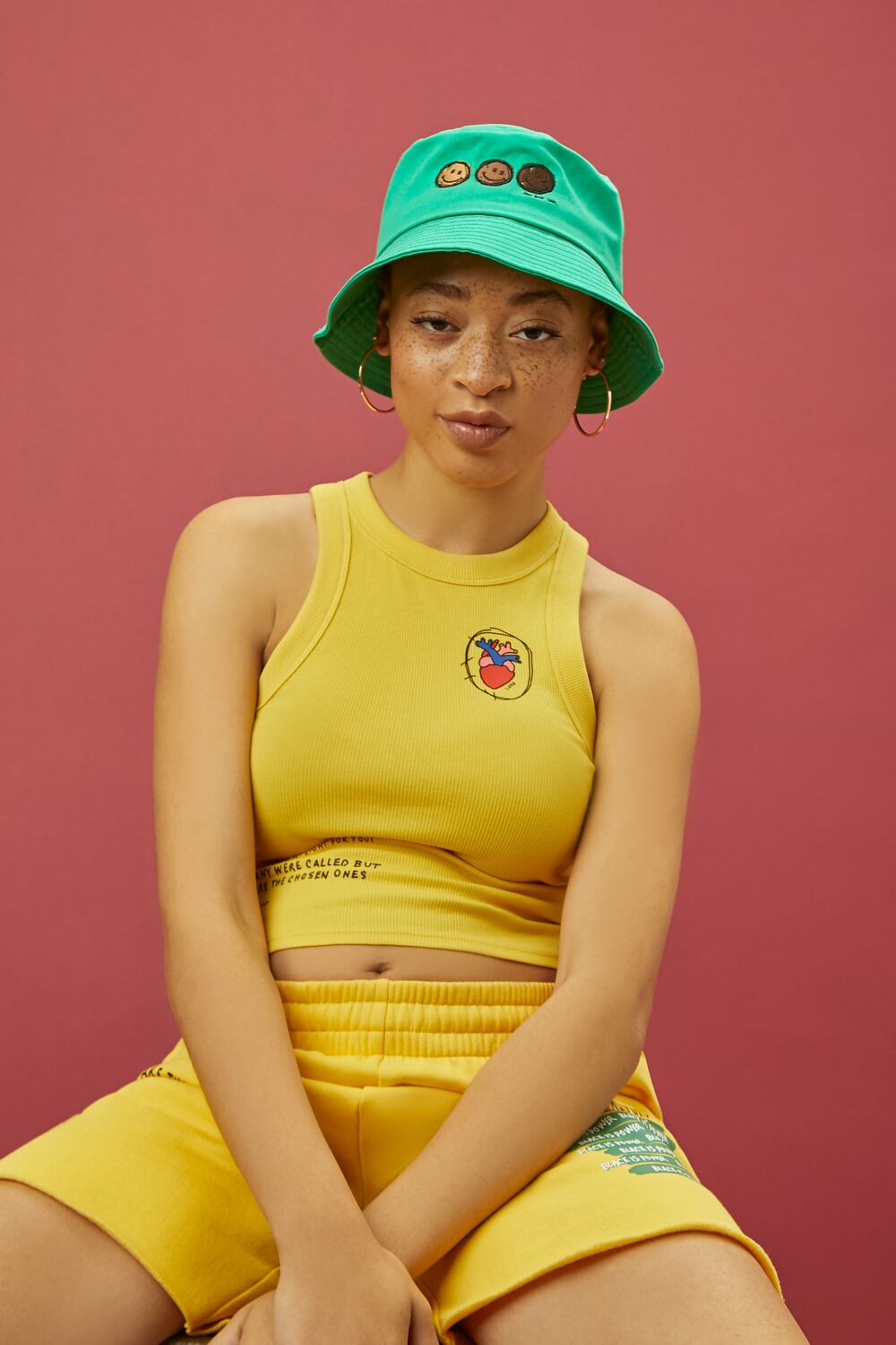 Ron Bass Cropped Tank Top