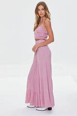 Crisscross Cami & Palazzo Pants Set