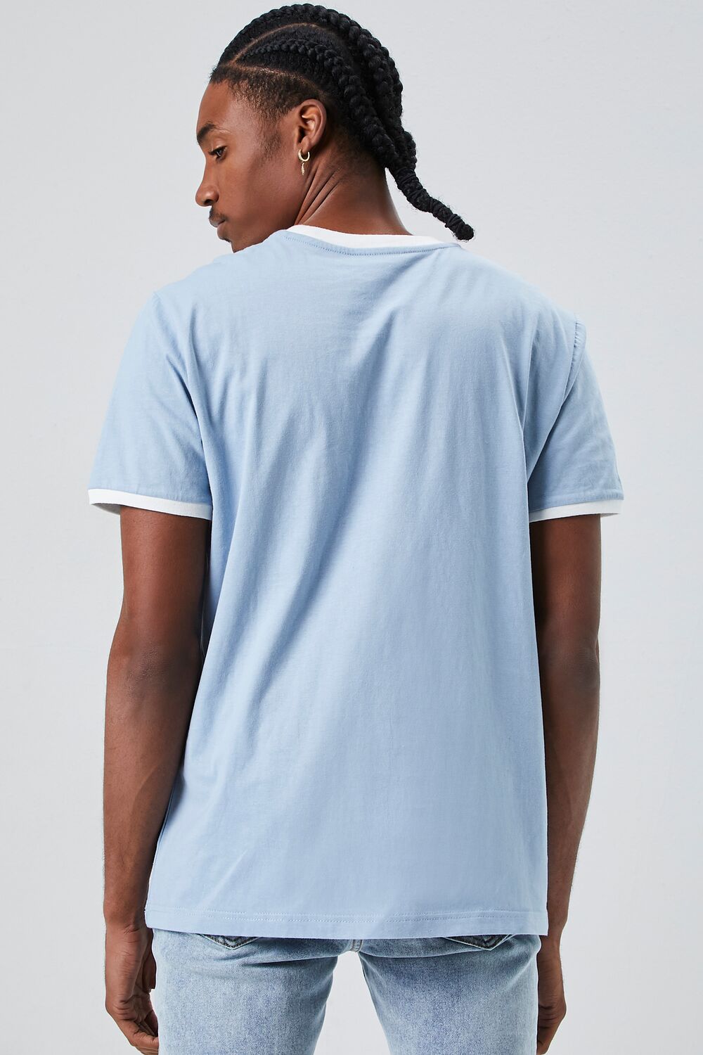 Crew Neck Ringer Tee