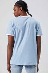Crew Neck Ringer Tee