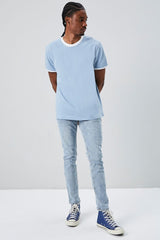 Crew Neck Ringer Tee