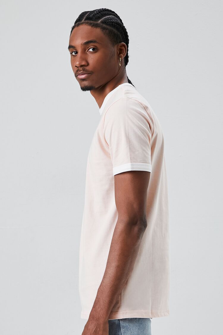 Crew Neck Ringer Tee