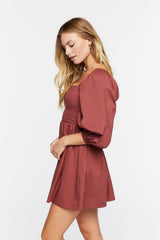 Fit & Flare Mini Dress