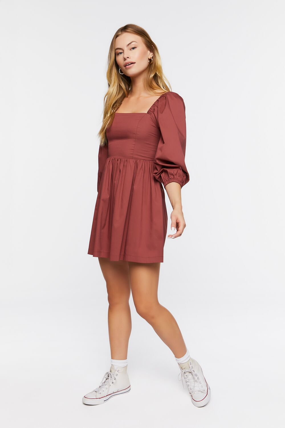 Fit & Flare Mini Dress