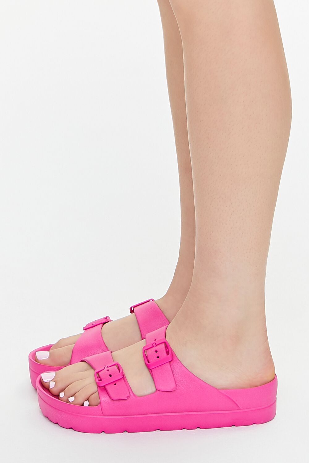 Dual-Strap Platform Sandals