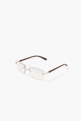 Rectangular Tinted Sunglasses