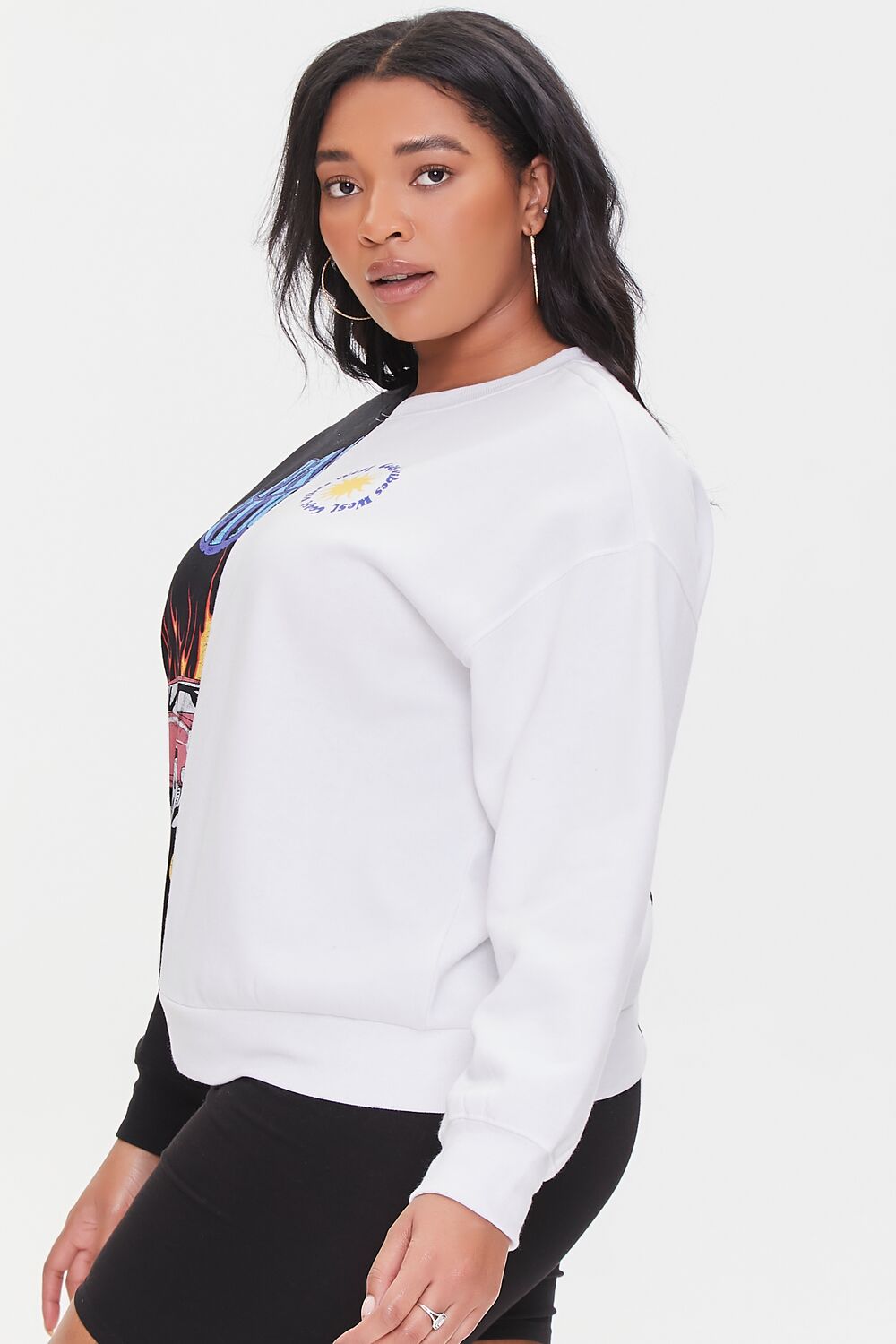 Plus Size West Coast Reworked Pullover