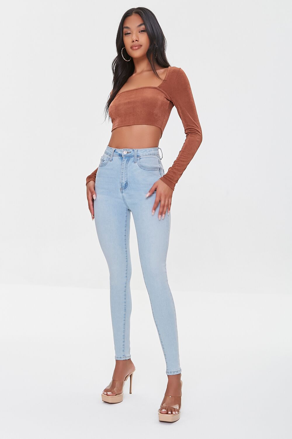 Ribbed Knit Crop Top
