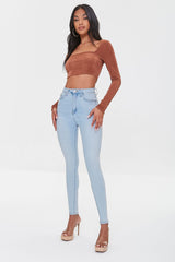 Ribbed Knit Crop Top