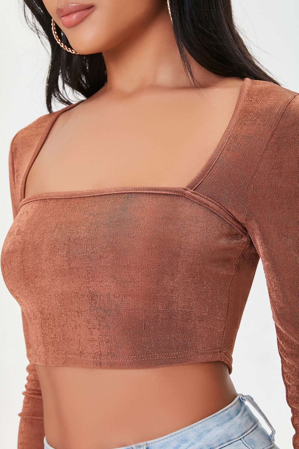 Ribbed Knit Crop Top