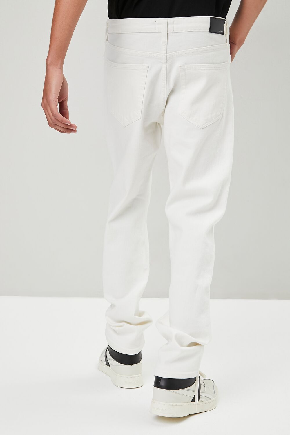 Clean Wash Tapered Jeans