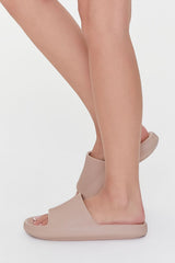 Textured Almond-Toe Slides