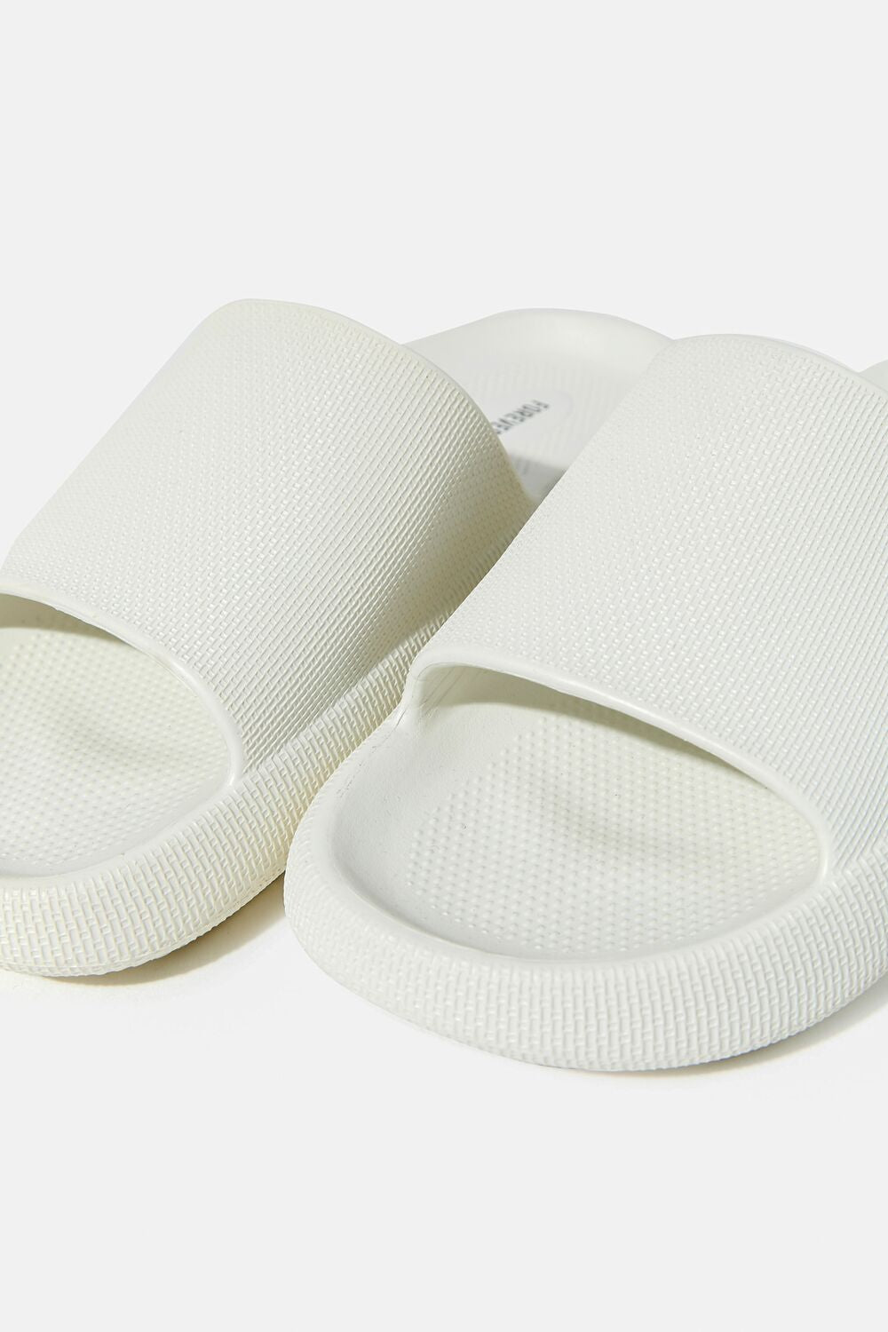 Textured Almond-Toe Slides