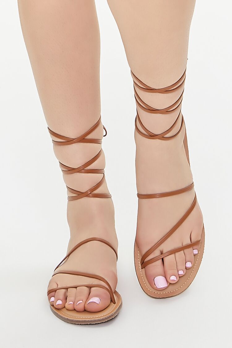 Lace-Up Gladiator Sandals