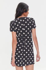 Floral Print Mini Dress