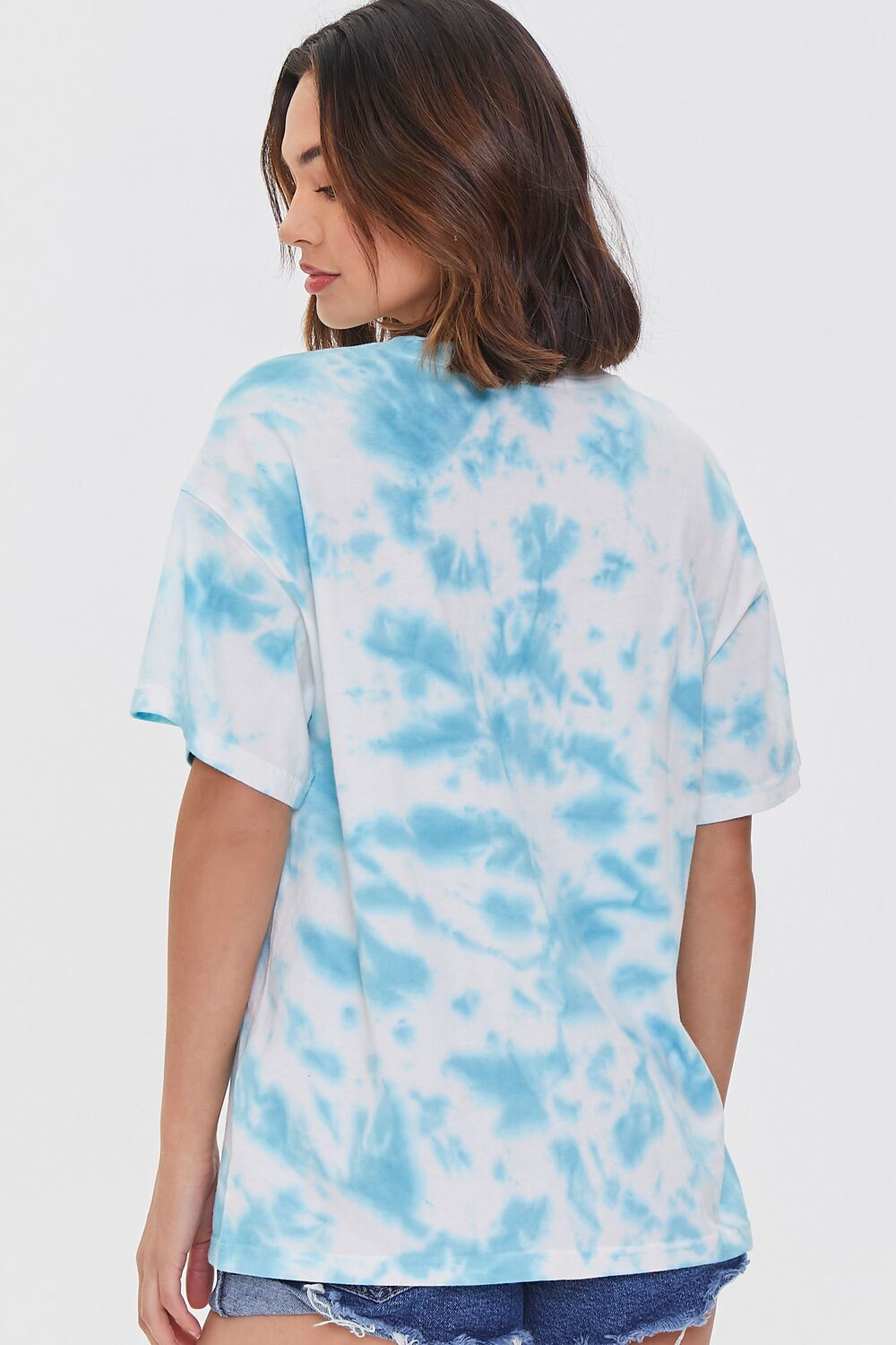 Tie-Dye Heart Drop-Sleeve Tee