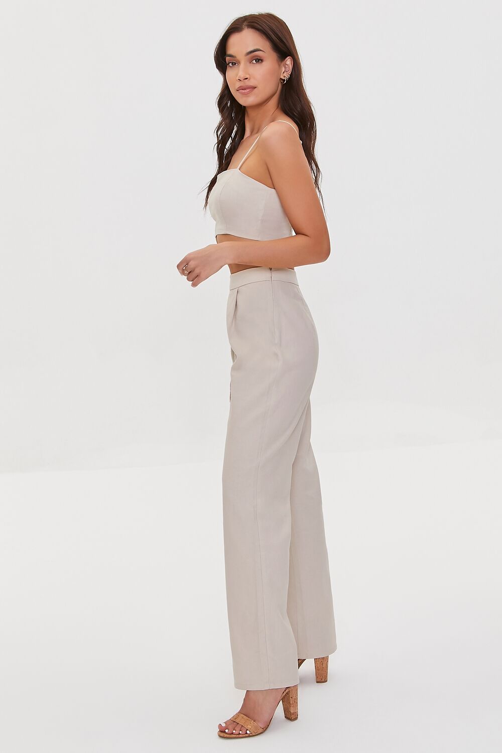 Cropped Cami & Pants Set