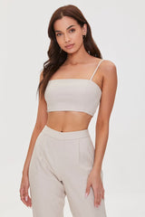 Cropped Cami & Pants Set