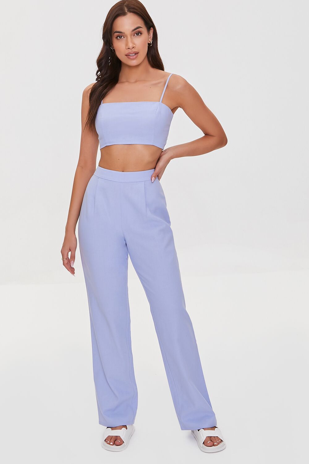 Cropped Cami & Pants Set