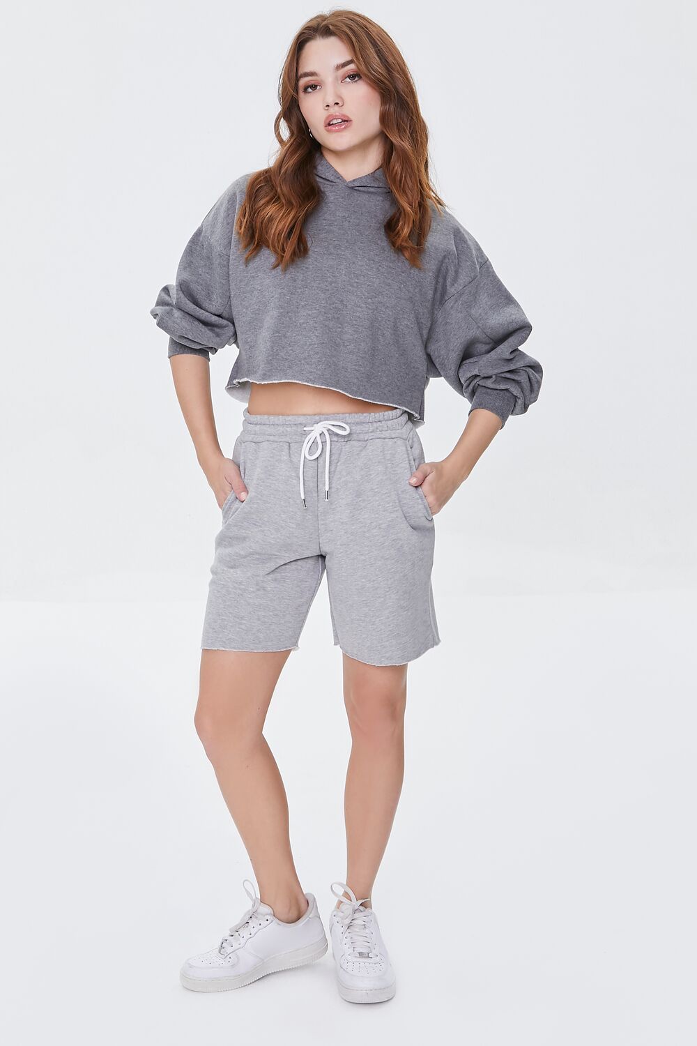 Fleece Drawstring Sweatshorts
