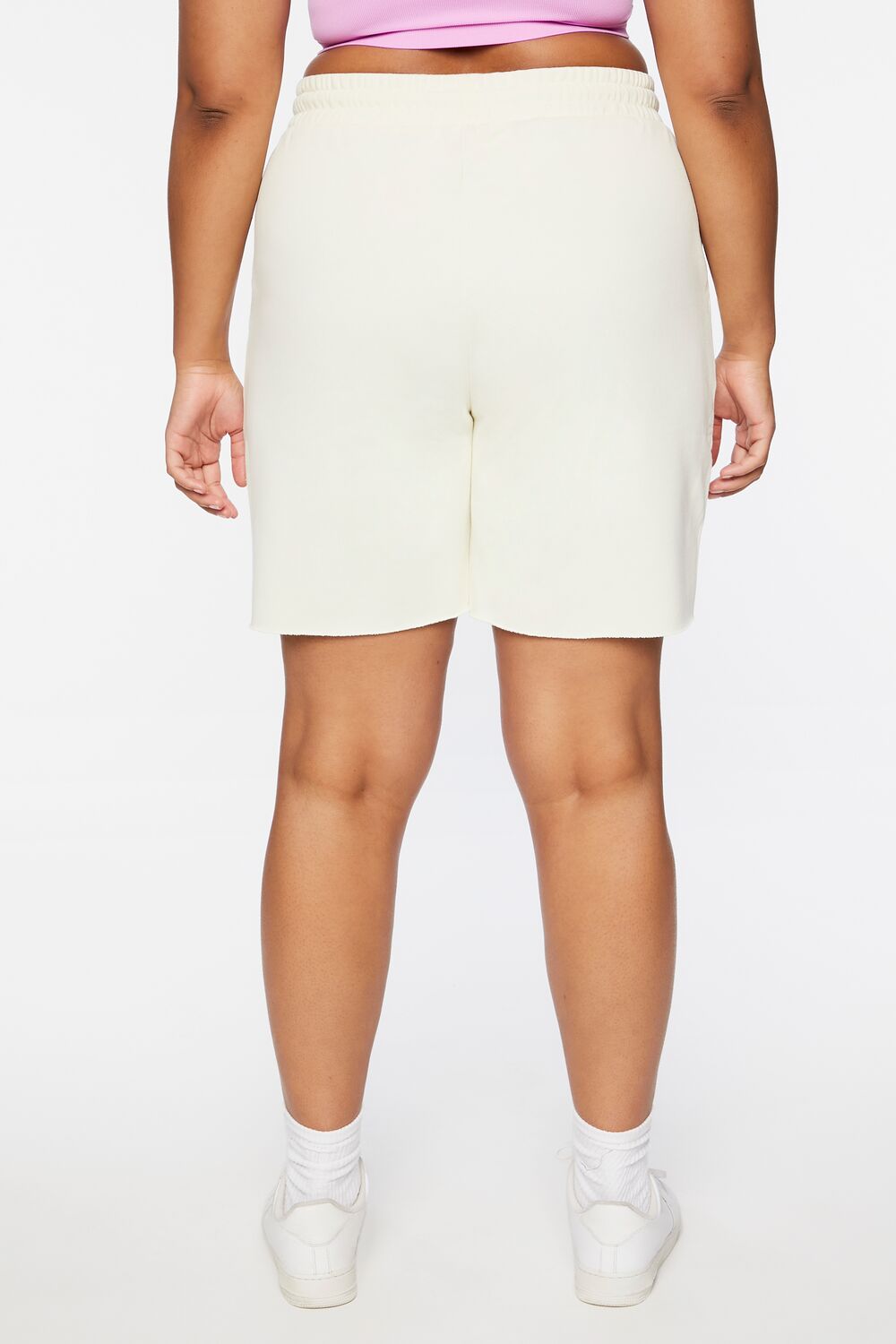 Plus Size French Terry Sweatshorts