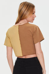Reworked Eagle Graphic Crop Top