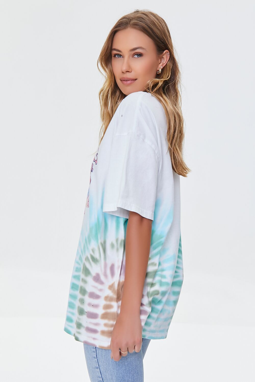 Cosmic Vibes Graphic Tie-Dye Tee