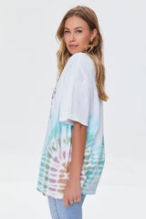 Cosmic Vibes Graphic Tie-Dye Tee