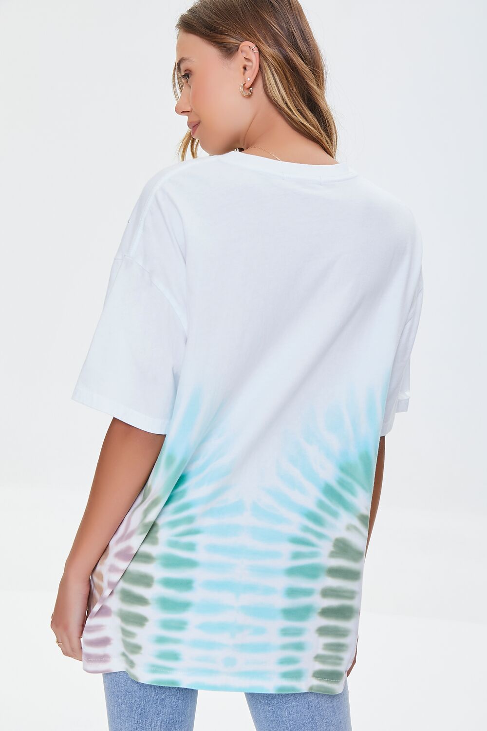 Cosmic Vibes Graphic Tie-Dye Tee