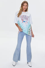 Cosmic Vibes Graphic Tie-Dye Tee