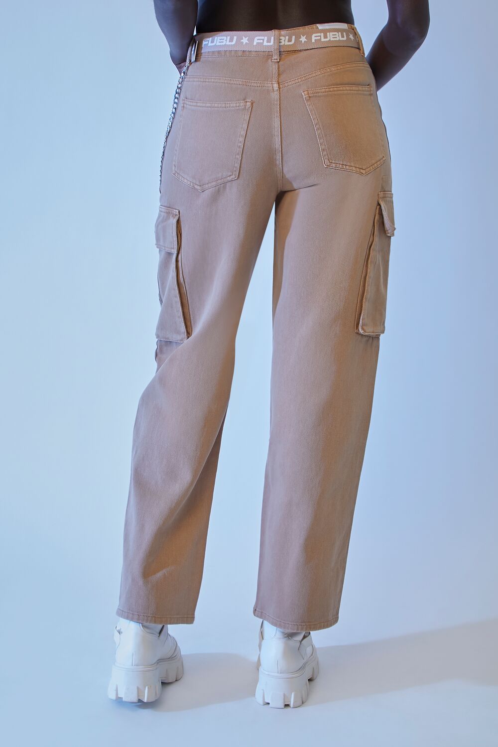 Belted FUBU Cargo Joggers