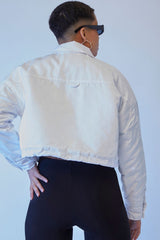 FUBU Toggle-Hem Cropped Jacket