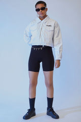 FUBU Toggle-Hem Cropped Jacket