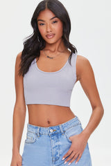 Ribbed Knit Crop Top